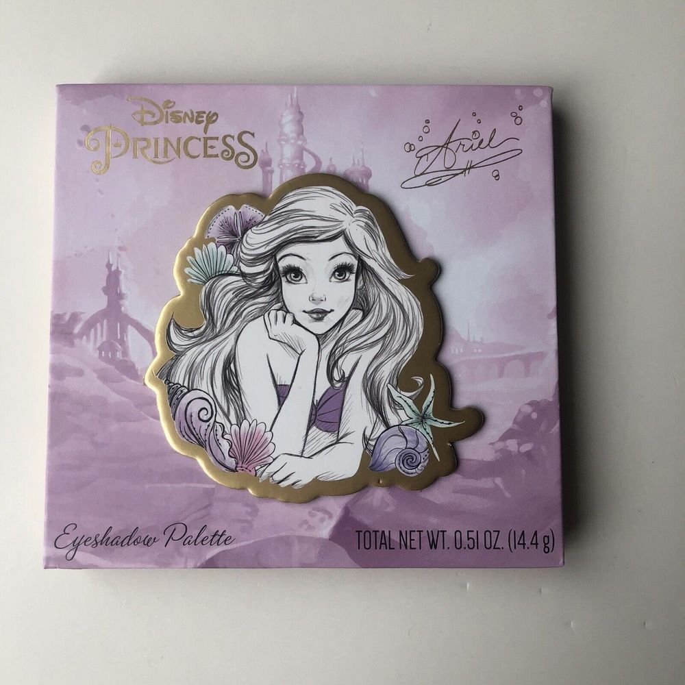 Disney Princess Ariel The Little Mermaid Eyeshadow Palette 12 Shades New - Picture 1 of 5